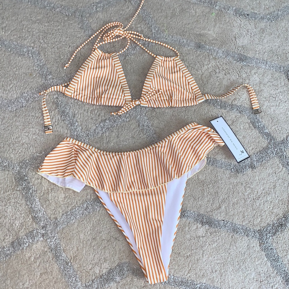 NWT Goodnight Macaroon Bikini Set